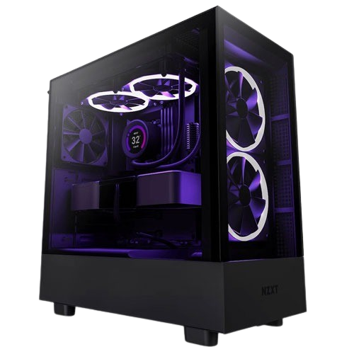 NZXT H5 ELITE EDITION RGB ATX MID TOWER BLACK CASE