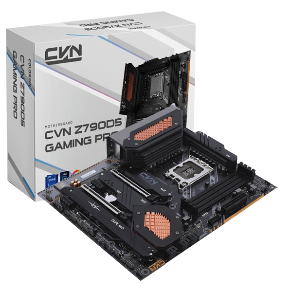 COLORFUL CVN Z790D5 GAMING PRO V20 MOTHERBOARD (3 YEARS WARRANTY)