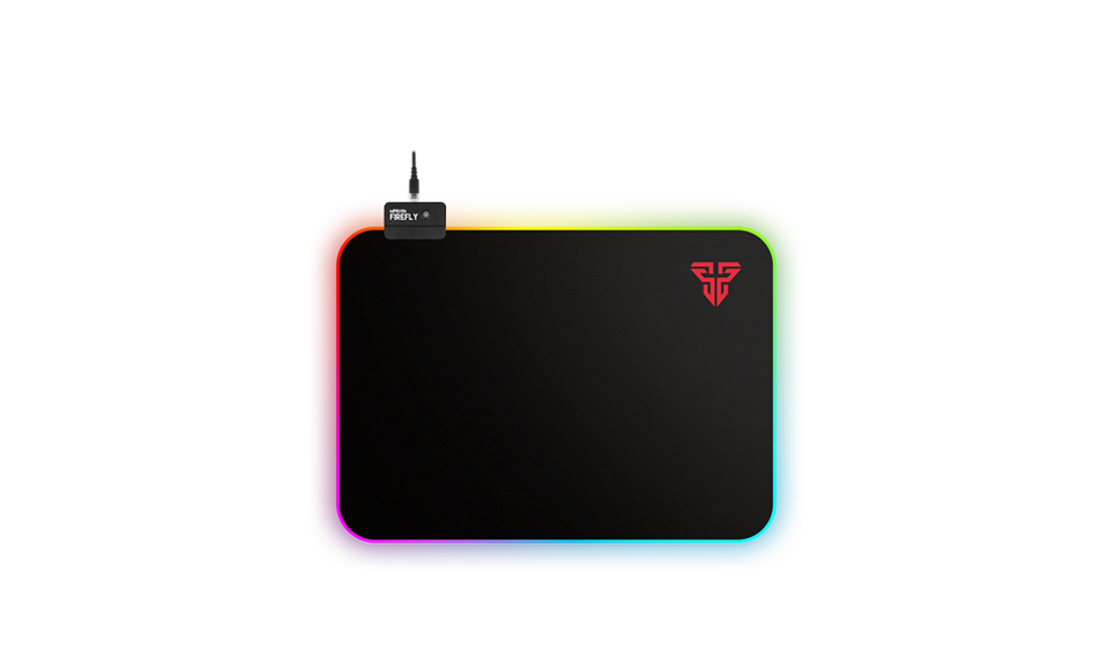 FANTECH MPR351S FIREFLY SOFT CLOTH RGB MOUSE PAD
