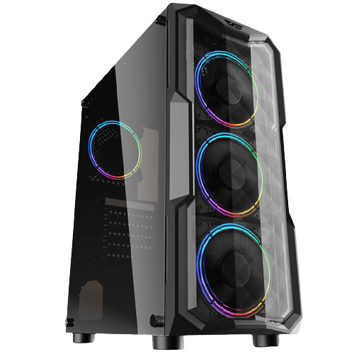DARKFLASH AQUARIUS MESH GAMING COMPUTER CASE