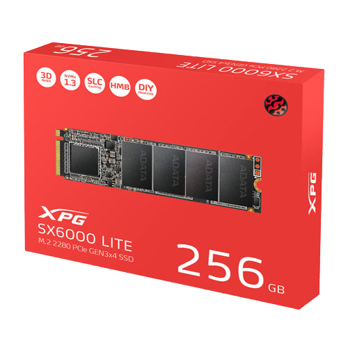 ADATA XPG SX6000 LITE 256GB M.2 NVME 2280 SSD (3 YEARS WARRANTY)