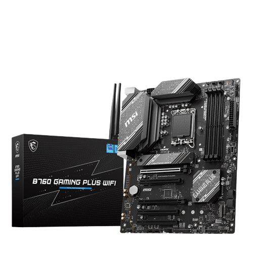 MSI B760 GAMING PLUS (WI-FI) DDR5 MOTHERBOARD (USED ITEM)