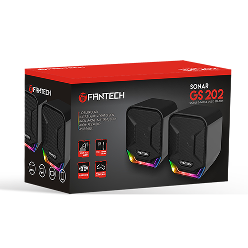 FANTECH GS202 SONAR 2.2 DESKTOP SPEAKERS (6 MONTHS WARRANTY) - Image 4