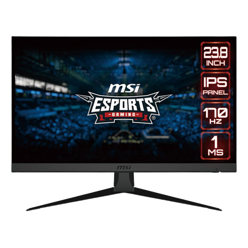 MSI G2422 23.8' INCH 170HZ 1MS AMD FREESYNC FHD IPS ULTRA SLIM E-SPORTS GAMING MONITOR