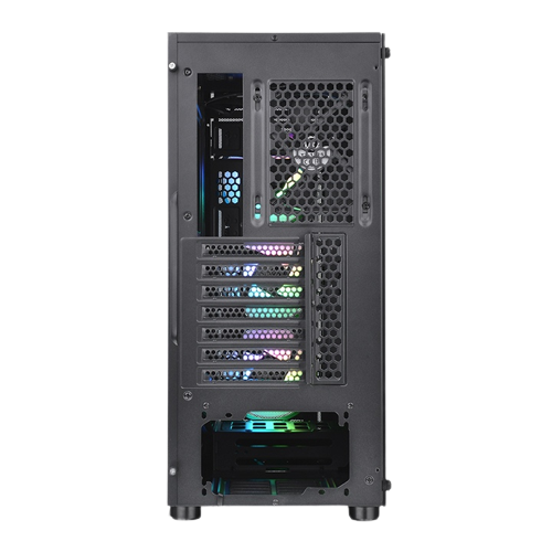 THERMALTAKE V250 TG ARGB MID-TOWER BLACK (03 ARGB FANS & 01 EXHAUST FAN) - Image 6