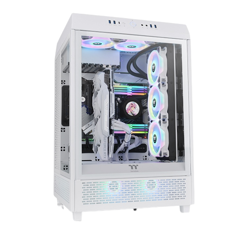 THERMALTAKE THE TOWER 500 MID-TOWER SNOW WHITE GAMING