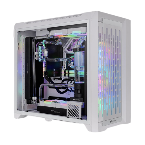 THERMALTAKE CTE C750 TG ARGB FULL-TOWER SNOW WHITE GAMING (03 ARGB FANS)