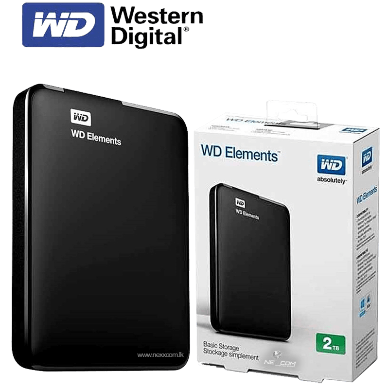 WD USB 3.0 ELEMENTS BASIC STORAGE ENCLOSURE