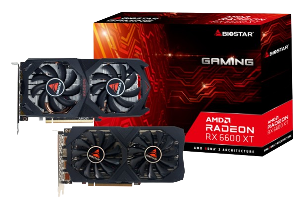 BIOSTAR RX6600XT 8GB (6 MONTHS WARRANTY)