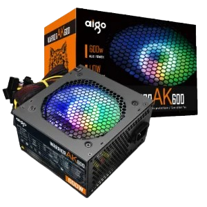 DRAKFLASH AIGO AK 600W POWER SUPPLY