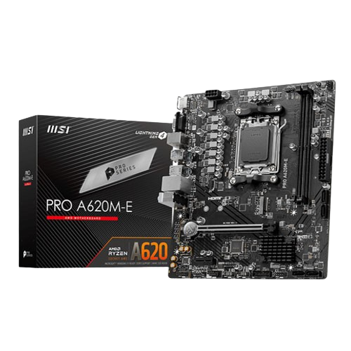 MSI A620M-E PRO DDR5 MOTHERBOARD (3 YEARS WARRANTY)