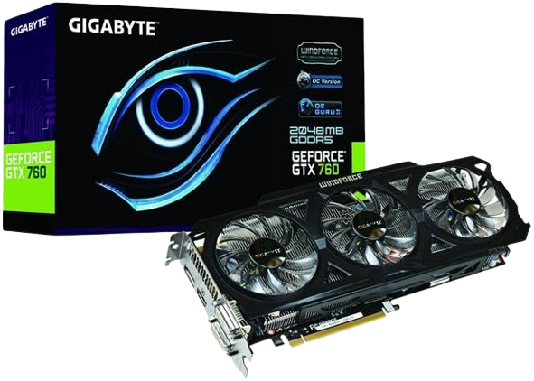 GEFORCE GTX 760 - WINDFORCE 3X COOLING SYSTEM