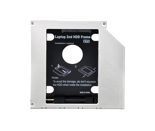 9.5MM SATA TO SATA SECOND HDD SLIM CASE – CADDY (3 MONTHS WARRANTY)