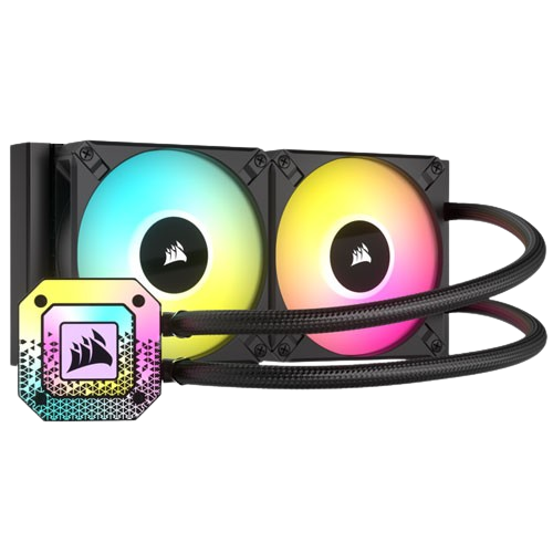 CORSAIR ICUE H100I ELITE CAPELLIX XT 240MM LIQUID COOLER (3 YEARS WARRANTY)