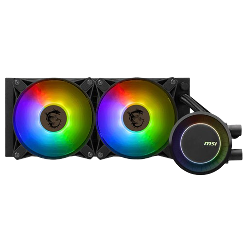 MSI MAG CORELIQUID ARGB E240 240MM CPU LIQUID COOLER (3 YEARS WARRANTY)