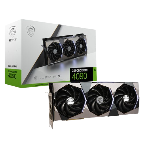MSI GEFORCE RTX 4090 SUPRIM X 24GB GDDR6X GRAPHICS CARD (3 YEARS WARRANTY)