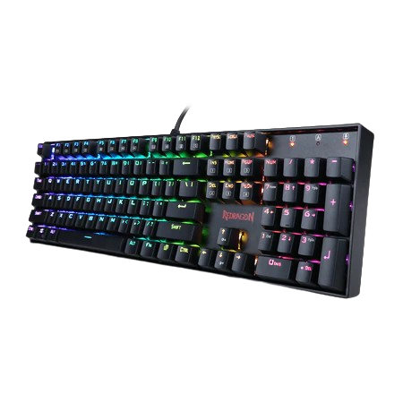 REDRAGON K551RGB MITRA RGB BACKLIT MECHANICAL KEYBOARD WITH BLUE SWITCHES (1 YEAR WARRANTY) - Image 3