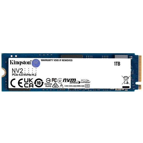 KINGSTON NV2 1TB PCIE 4.0 NVME M.2 SSD (3 YEARS WARRANTY)