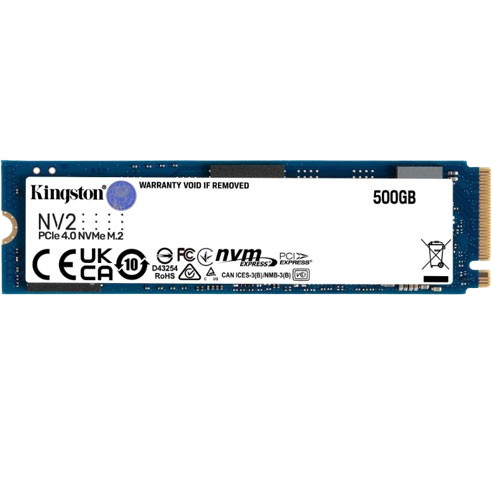 KINGSTON NV2 500GB PCIE 4.0 NVME M.2 SSD (3 YEARS WARRANTY)
