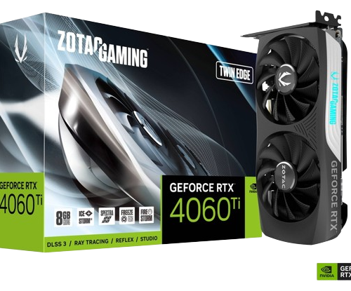 ZOTAC GAMING GEFORCE RTX 4060 TI 8GB TWIN EDGE (3 YEARS WARRANTY)