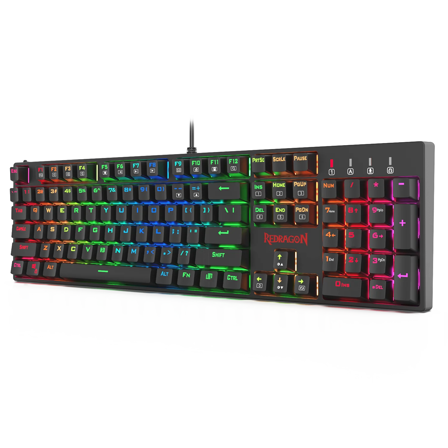 RedragonK582SURARARGBLEDBacklitMechanicalGamingKeyboard