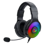 REDRAGON H350 PANDORA RGB WIRED GAMING HEADSET, DYNAMIC RGB BACKLIGHT - STEREO SURROUND-SOUND - 50MM DRIVERS - DETACHABLE MICROPHONE (1 YEAR WARRANTY)