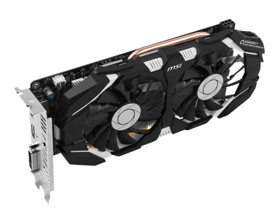 MSI GEFORCE GTX 1060 3GT OC (USED ITEM) Detail View