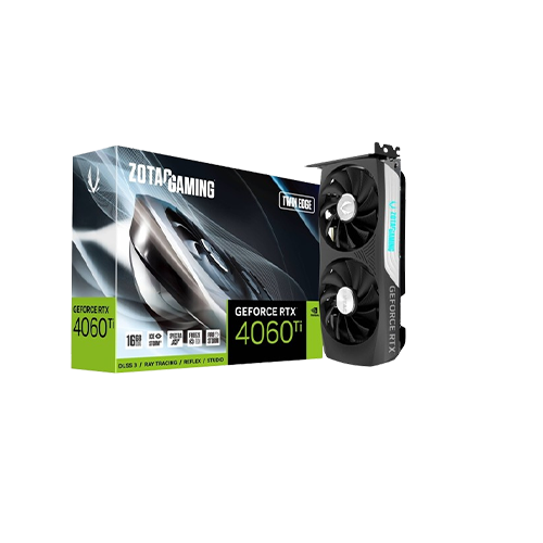ZOTAC GAMING GEFORCE RTX 4060 TI 16GB TWIN EDGE (5 YEARS WARRANTY)