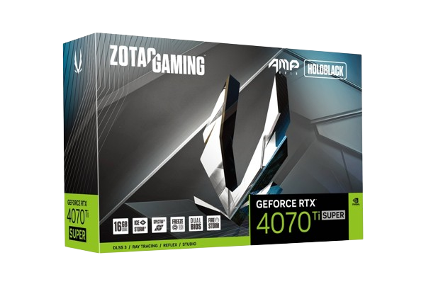 ZOTAC GAMING GEFORCE RTX 4070Ti SUPER AMP HOLO 16GB GDDR6X