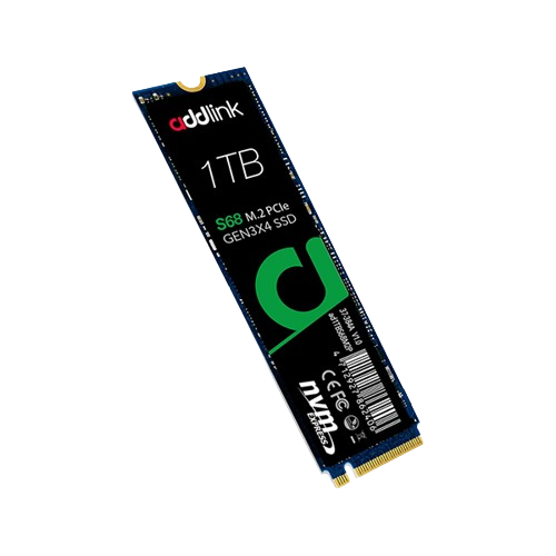 1TB ADDLINK S68 PCIE GEN 3×4 M.2 NVME SSD (3 YEARS WARRANTY)