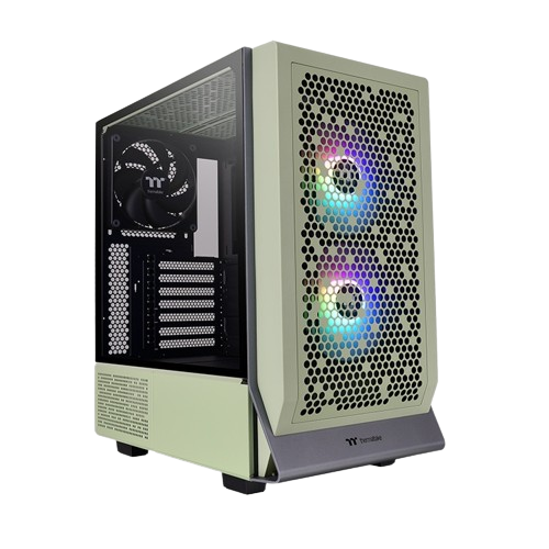 THERMALTAKE CERES 300 TG ARGB MID-TOWER MATCHA GREEN GAMING (02 ARGB 140MM FANS & 01 EXHAUST FAN)
