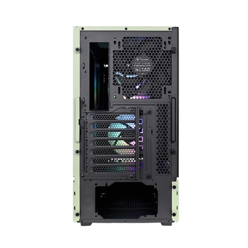 THERMALTAKE CERES 300 TG ARGB MID-TOWER MATCHA GREEN GAMING (02 ARGB 140MM FANS & 01 EXHAUST FAN) - Image 3
