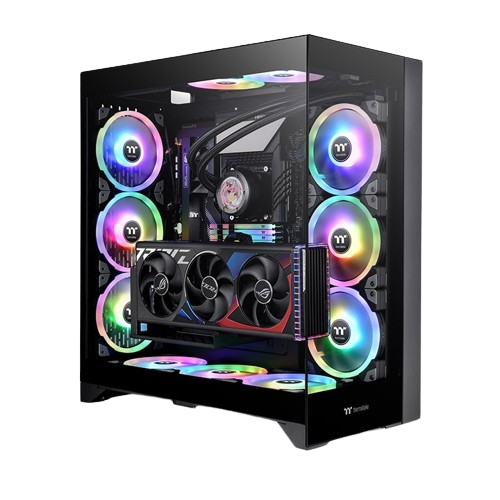 THERMALTAKE CTE E600 MX MID-TOWER BLACK GAMING (WITH GEN 4 RISER CABLE)