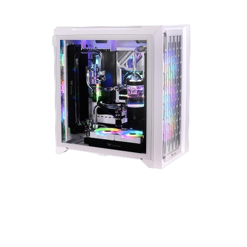 THERMALTAKE CTE C700 TG ARGB MID-TOWER SNOW WHITE GAMING (03 ARGB FANS)