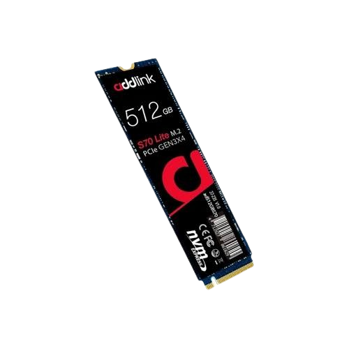 ADDLINK S70 LITE 512GB SSD NVME PCIE GEN3X4 M.2 (3 YEARS WARRANTY)