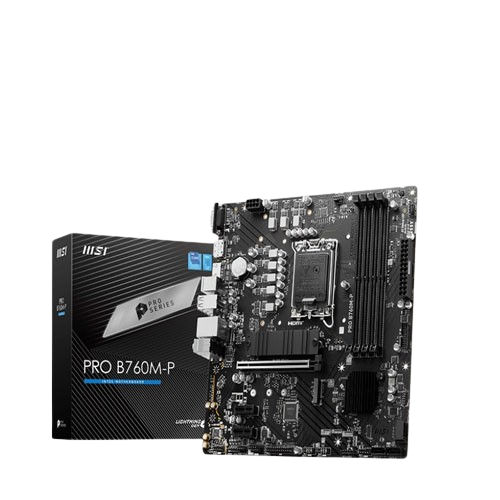 MSI PRO B760M P DDR5 MOTHERBOARD (3 YEARS WARRANTY)