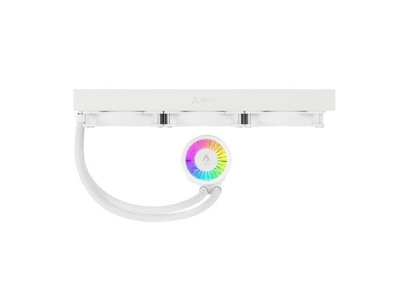ARCTIC LIQUID FREEZER III 420 A-RGB WHITE COOLER (OPEN BOX) Detail View