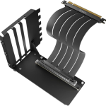 ANTEC VERTICAL GPU MOUNT, PCIE 4.0 RISER CABLE HIGH SPEED FLEXIBLE EXTENDER CARD EXTENSION PORT