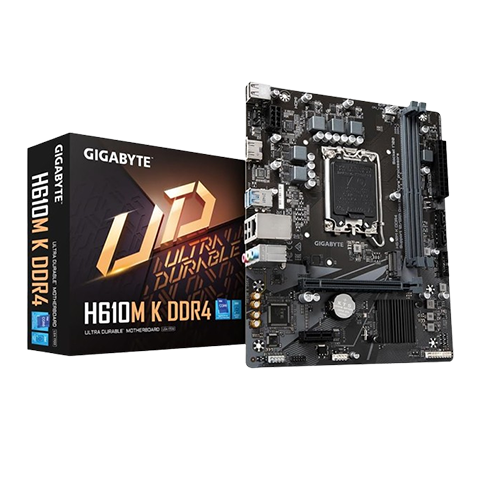 GIGABYTE H610M K DDR4 MOTHERBOARD (3 YEARS WARRANTY)
