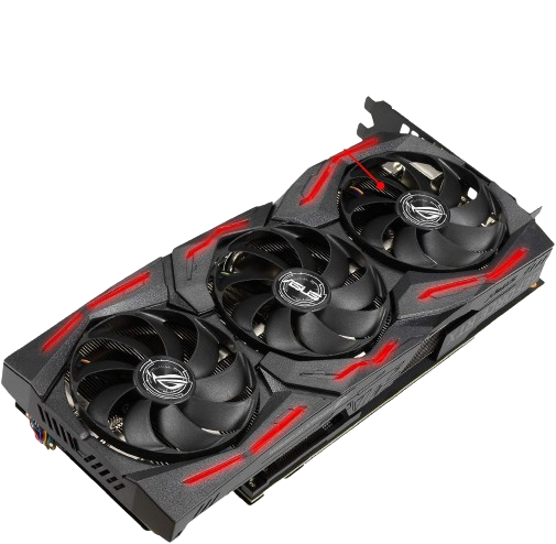 ASUS ROG STRIX GEFORCE RTX 2060 SUPER 8G GDDR6 GAMING GRAPHICS CARD (USED ITEM) - Image 2