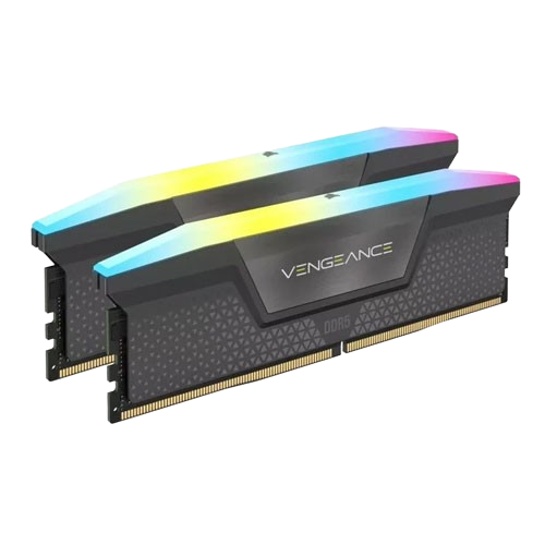 CORSAIR VENGEANCE RGB 32GB (2X16) DDR5 DRAM 6000MHZ AMD EXPO