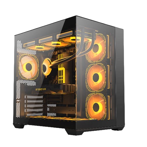 Raidmax Infinita i610 RGB Dual Chamber Mid-Tower Gaming Case