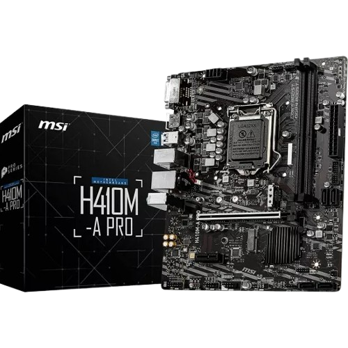 MSI H410M - PRO PROSERIES MOTHERBOARD (USED ITEM)