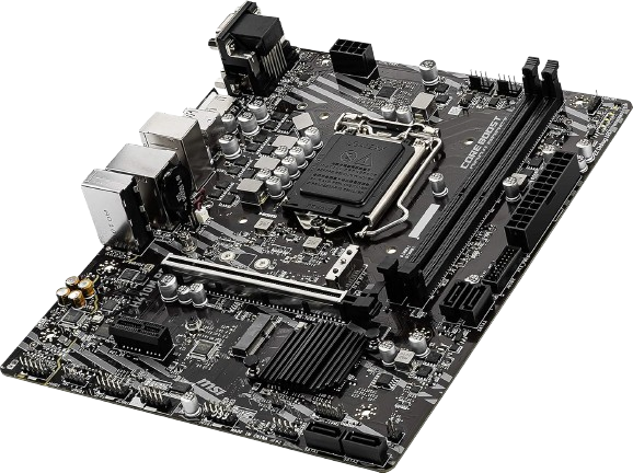 MSI H410M - PRO PROSERIES MOTHERBOARD (USED ITEM) Detail View