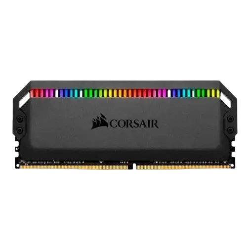CORSAIR DOMINATOR PLATINUM RGB 16GB (2X8GB) DDR4 3600MHZ MEMORY Detail View