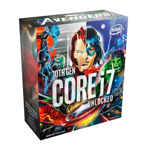 INTEL CORE I7 – 10700K AVENGERS LIMITED EDITION PROCESSOR (USED ITEM)