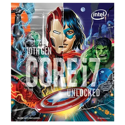 INTEL CORE I7 – 10700K AVENGERS LIMITED EDITION PROCESSOR (USED ITEM) Detail View