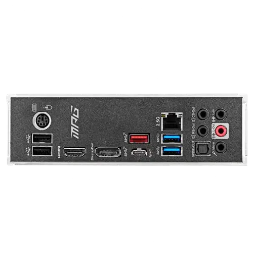 MSI MPG Z490 GAMING PLUS MOTHERBOARD (USED ITEM) Detail View