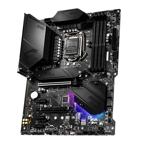 MSI MPG Z490 GAMING PLUS MOTHERBOARD (USED ITEM) Detail View
