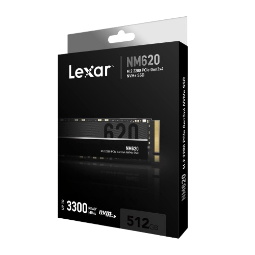 LEXAR NM620 512GB NVMe (3 YEARS WARRANTY)